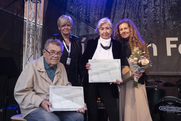 Filmové ateliéry slaví 90 let. Cenu za celoživotní práci získali střihač Matouš a produkční Kopecká