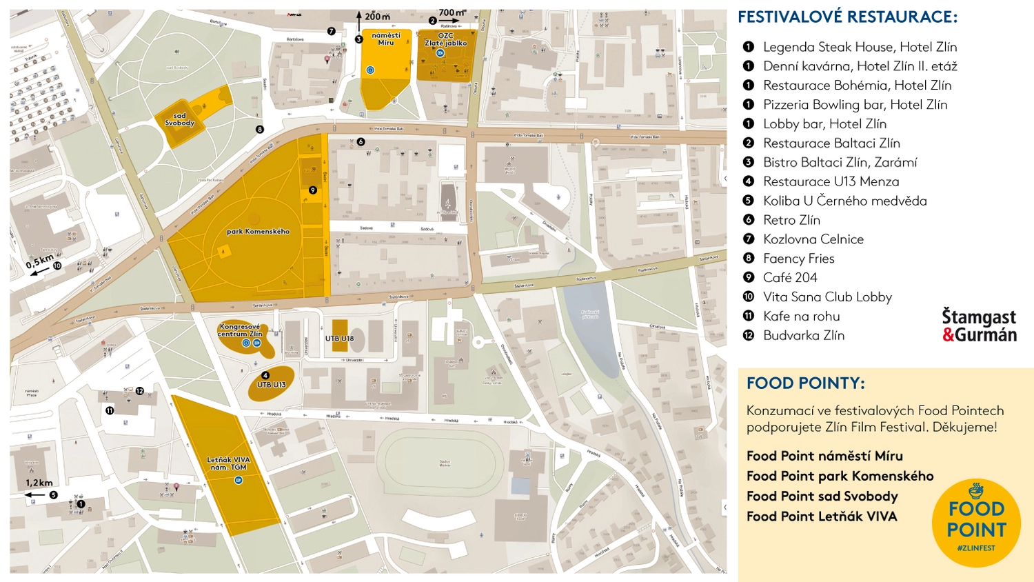 Gastro mapa