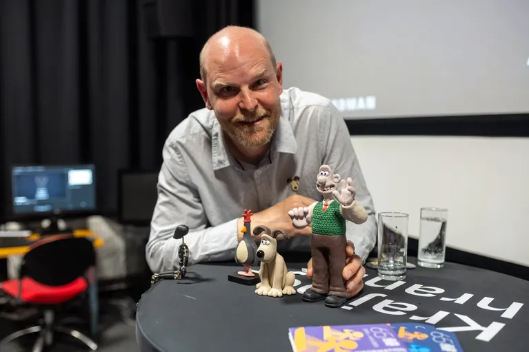 Will Becher in Zlín: Tuesday's masterclass revealed the secrets of Aardman animation